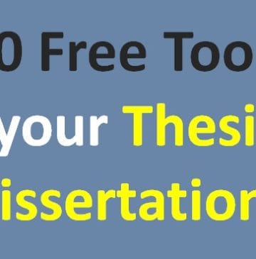 best thesis tools